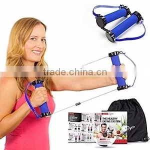 Best Resistance Bands Exercise Kit - Gwee Gym Total Body Workout Kit - All in One Portable Gym Equipment thumbnail-1