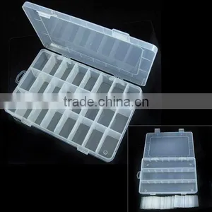 24case Plastic Box,Jewelry Box,Bead Case,Pill Case,Sundries Box thumbnail-1