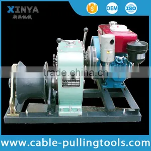 Manufacturer 5 Ton Diesel Engine Powered Hoisting Winch thumbnail-2
