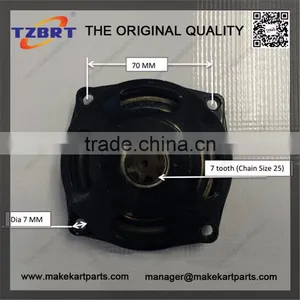 49cc Clutch Bell go Kart Parts 6T Scooter Clutch Bell thumbnail-6