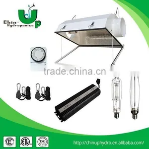 Greenhouse Hydroponics Grow System Kit/ Aluminum Reflector Lamp Shade/ 400w Wing Reflector Grow Light Kit thumbnail-1