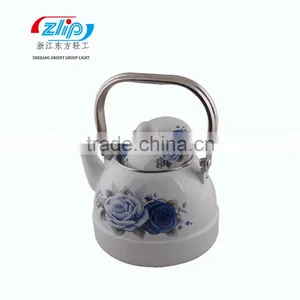 The Super Quality 2.5L Healthy Enamel Water Kettle Beautiful Decor thumbnail-5