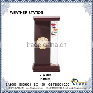 Wooden Frame Advanced Weather Station YG710B thumbnail-1