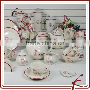 Paris Design Stoneware Tableware Set thumbnail-1