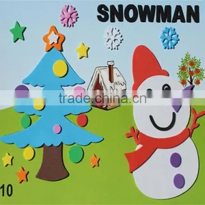#14120501 Funny Promotional Educational Puzzle Kit for Kids, Eva or Felt Material thumbnail-1