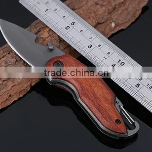 Accept Custom Multifunction Folding Knife With Wood Handle thumbnail-5