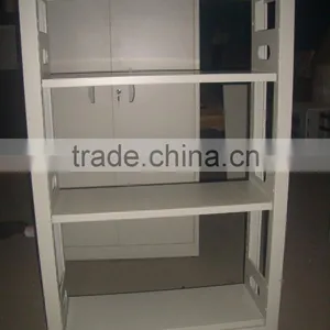 Full Steel 3 Shelves Book Rack Bookshelf Shoe Rack Storage Rack thumbnail-1
