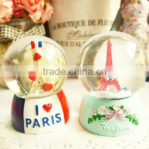 Custom Resin Clear Mini Snow Globes Wholesale thumbnail-1