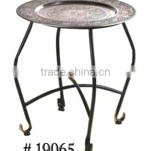 Round Embossed Coffee Table thumbnail-6