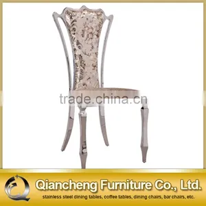 Dining Room Furniture Modern Chair for Wholesale Stainless Steel Chair thumbnail-4