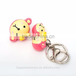 Pink Keychain Tourist Personalized Exhibition Souvenirs Gift thumbnail-2
