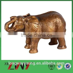 Folk Art Outdoor Decor Casting Lovely Elephant Sculpture thumbnail-1