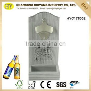 Wholesale Decorative Wood Wall Hanging Beer Opener thumbnail-6