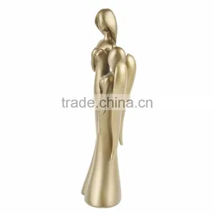Custom Wedding Decorations Polyresin Angel Statue thumbnail-3