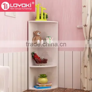 2016 MDF Wood Corner Rack Wooden Corner Shelf Higher Quality Storage Organizer thumbnail-3