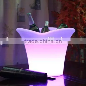 Rechargeable Colorful Led Large Wine Ice Bucket thumbnail-2
