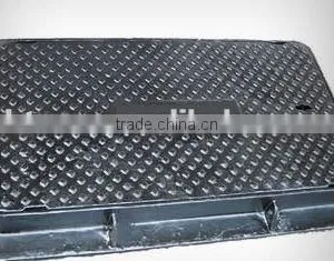 Ductile Iron Cast Iron Manhole Cover EN124 B125 C250 D400 thumbnail-1