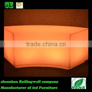 Fashionable Design LED Bar Furniture Snake Bench for Decoration thumbnail-2