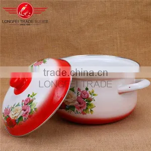 Hot Selling OEM Turkey Enamel Casserole / Enamel Cookware Set Kitchen thumbnail-3