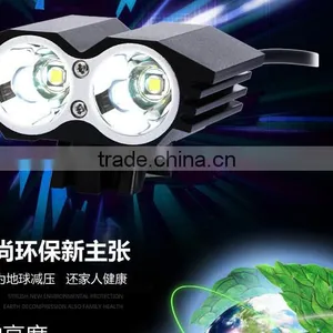 Bicycle Lighting L2 Lamp Headlight Dual Core T6 Bicycle Riding Bright Light Lamp Headlights Owls thumbnail-1