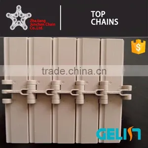 810-K200 Pitch 19.05mm Straight Running Plastic Table Top Chain for Conveyor thumbnail-5