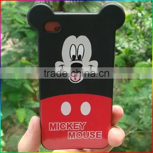 For Iphone 4 Micky Mouse Silicone Case thumbnail-1