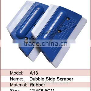 A13 Car Home Dubble Side Squeegee Vinyl Siding Squeegee Turbo Squeegee thumbnail-1