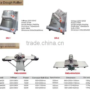 High Quality Full Stainless Steel 650 Low Noise Reversible Dough Sheeter thumbnail-3
