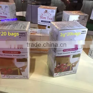 Natural Herbals Blended Slimming Tea Weight Loss Detox Tea 2g*20bags/box thumbnail-5