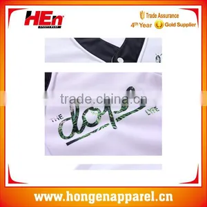 High Quality Sublimation Printing Custom Embroidered Baseball Jersey thumbnail-3