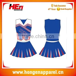 Cheap Price Free Design Cheerleading Uniforms Custom High School Girl /new Design Wholesale Cheerleading Uniform thumbnail-1
