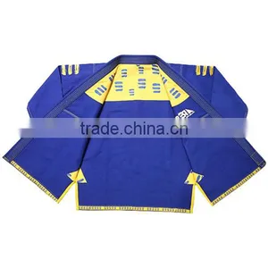 2017 Plain White Pakistan Bjj gi Custom Made High Quality 100% Cotton Pearl Weave Fabric Patches thumbnail-1