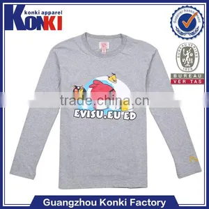 Wholesale Breathable Long Sleeve Slim Fit Tshirt thumbnail-1