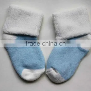 Custom Turn Cuff Floor Baby Socks Baby Home Socks thumbnail-1