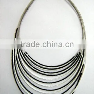 Multi Layer Thread Necklaces thumbnail-1