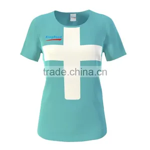 Custom Sublimation Dri Fit Running Shirt thumbnail-1