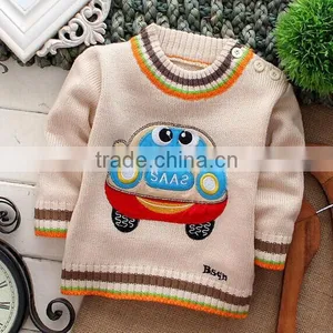 Fall Fashion Boys Baby Sweater Knitted Pullover thumbnail-1
