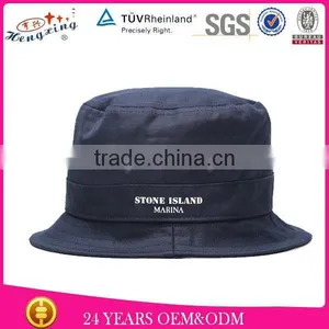 Custom Nave Blue Men's Stylish Outdoor Running Jean Bucket Hat thumbnail-1