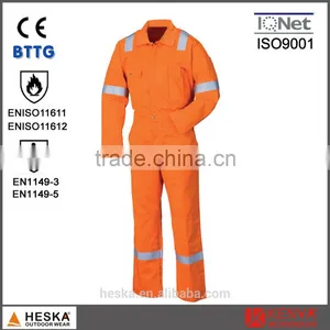 Safety Mens Workwear Flame Retardant Coverall FR Coverall thumbnail-1