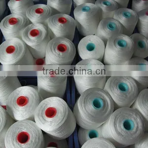 Raw White,industry Yarn 100% Polyester High Tenacity 420d/3 thumbnail-1