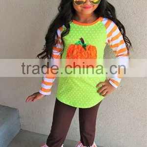 Halloween Holiday Pumpkin Wholesale Children Clothes thumbnail-6