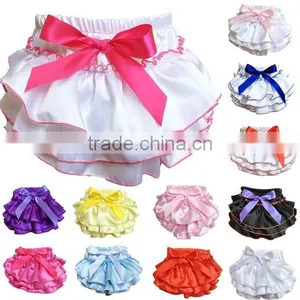 New Arrival Baby Bloomers Wholesale Multi-color Softful Ruffle Bloomers thumbnail-1