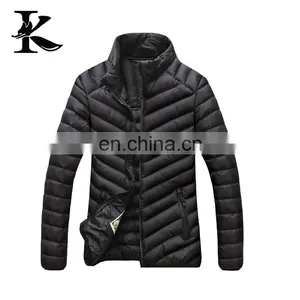 Male Warm Sports Wear Costumes Winter Coat Thin Down Jacket thumbnail-4
