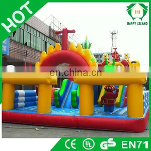 Used Inflatable Swimming Pool Amusement Park Toys thumbnail-5