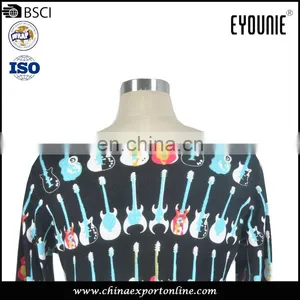 Cartoon Print Tight-fitting Sweater thumbnail-6