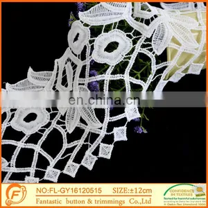 Flower Trimming Laces And White Rose Fabrics Lace New Wholesale Lace thumbnail-1