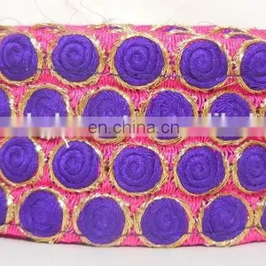 Lace - Laces - 2016 Fashion New Design Spandex Fancy Embroidery Lace Embroide... thumbnail-1