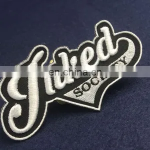 Custom 3d Logo Embroidery Patches Sew on Embroidered Patch thumbnail-3