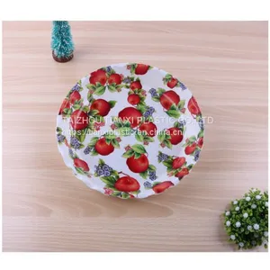 TX0303 DISPOSABLE IML PLASTIC WAVE EDGE PLATE FOOD PLATE PLASTIC TRAY thumbnail-2