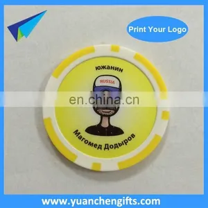 2016 New Design Golf Poker Chip Ball Marker With Custom Logo thumbnail-5